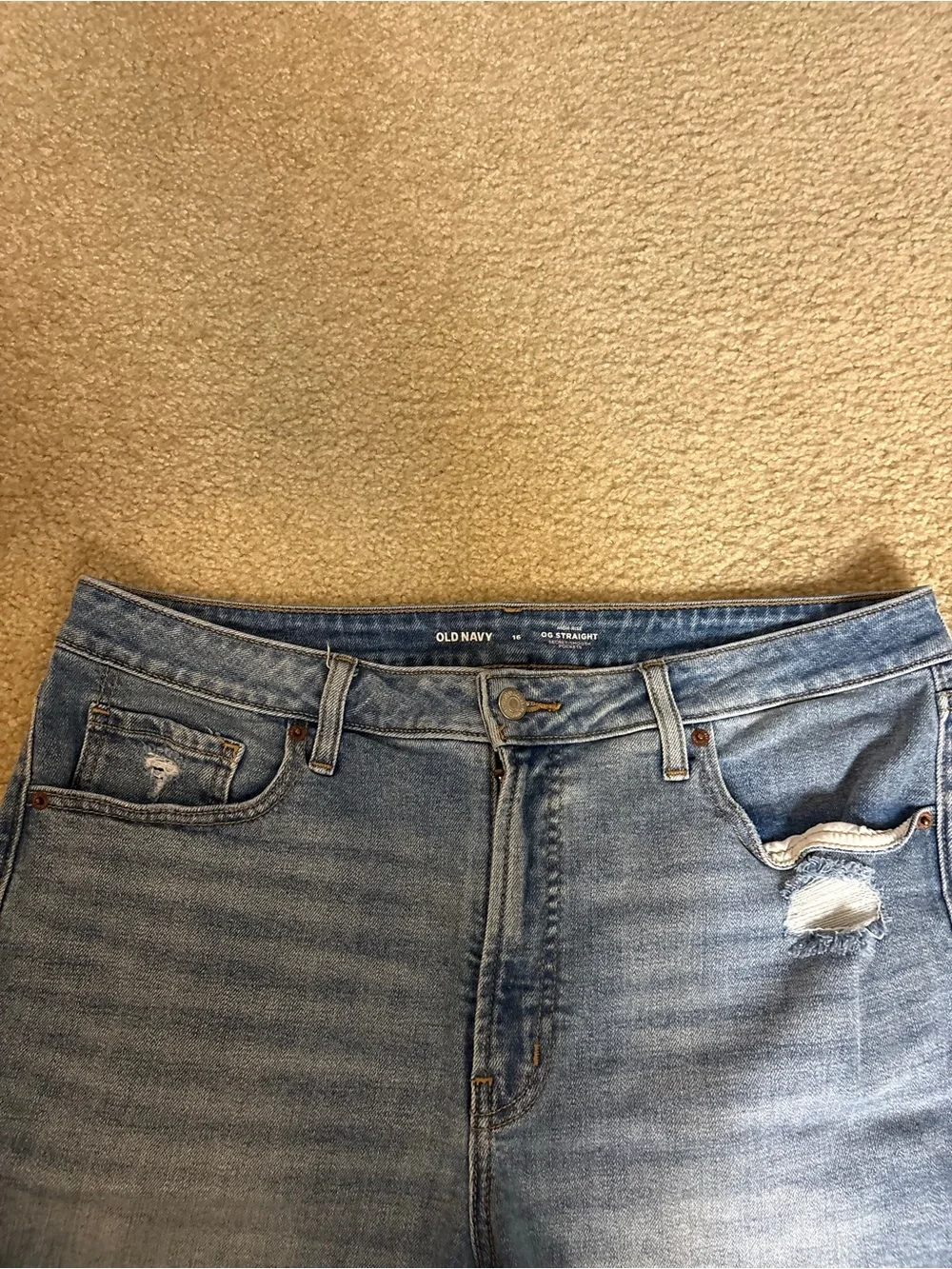 Old Navy Light Blue Women's Jean Shorts